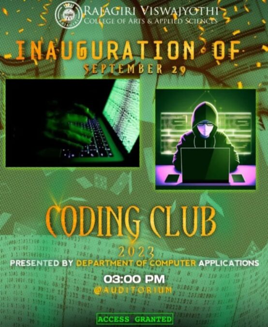 Coding Club Inauguration & Hackers Day Celebration